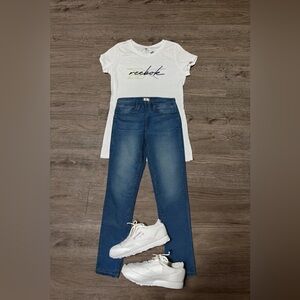 Reebok Classic White Crewneck Tee